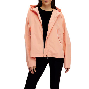 Custom Women Lightweight Hooded Windbreaker Jacket Waterproof Casual Outdoor Zip Up Nylon <b>Rain</b> jacket for <b>men</b> Private Label <b>Coat</b> - Product Image 4