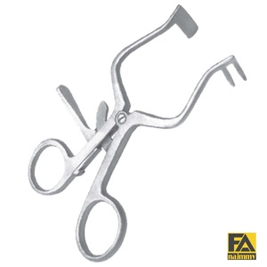 Retractor Plester 2026 con puntas inodoras de 10.5 cm, de acero inoxidable, autoajustable, instrumento quirúrgico ginecológico, lado izquierdo - Product Image 3