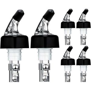 Paquete de 6 Vertedores de Licor con Medida, Herramienta de Bar, Vertedores de Botellas con Medida para Alcohol, Shots y Cócteles - Product Image 1