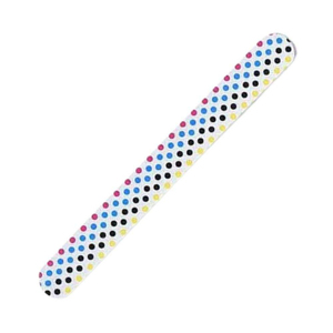 Wholesale Colorful Polka Dot Printed Emery Board <b>Nail</b> <b>File</b> Professional Manicure Buffer Tool Custom Logo Private Label for salon - Product Image 1
