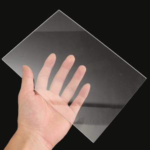 Lastre in Acrilico Trasparente Flessibile Tagliate al Laser, Fogli in Plexiglass per Scatole di Stoccaggio e Pubblicità - Product Image 1