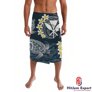 Wholesale Custom Polynesian Printed Lavalava Sarong Fiji Samoa Savaii Upolu Salelologa Customized Manufacturing Service Provider - Product Image 2