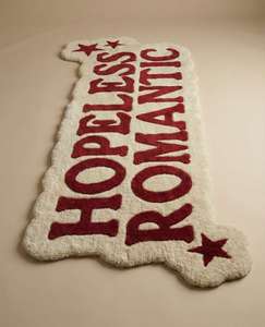Alfombra Moderna Premium de Lana Blanca Borgoña, Antideslizante, de Pelo Medio, con Diseño Gráfico, Hecha a Mano para Decoración del Hogar - Product Image 1
