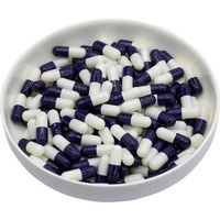 Capsules HPMC vides personnalisées avec logo imprimé, coques de capsules dures transparentes pour médicaments et compléments alimentaires