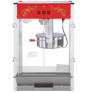 Macchina per popcorn da banco di grande capacità (16oz) con pentola in vetro temperato (Nuova) - Product Image 4