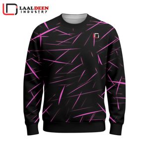 เสื้อสเวตเชิ้ตคุณภาพสูงสำหรับฤดูหนาว ไซส์ใหญ่ ลายมัดย้อม ผลิตจากโพลีเอสเตอร์และผ้าฝ้าย ขายส่ง เสื้อฟลีซผู้ชายแบบสั่งทำ - Product Image 2