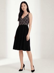 Vestido de Maternidad Elegante Bmama, Manga Larga, Cuello en V, Largo a Media Pantorrilla, Diseño a Cuadros, Antialérgico, Antibacteriano, OEM - Product Image 4