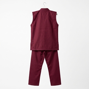 Uniforme de Taekwondo International Dumela, couleur bordeaux, en coton respirant, taille haute, personnalisable, durable, pour arts martiaux - Product Image 2