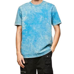 Camiseta de Alta Calidad con Lavado Ácido, 100% Algodón, Transpirable, Corte Regular Informal, Superventas para Hombre - Product Image 1