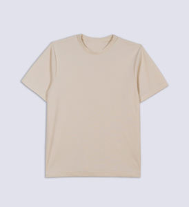 Camiseta al por mayor, diseña tu propio logo, simple, lisa, 100% algodón, para hombre, corte holgado. - Product Image 3