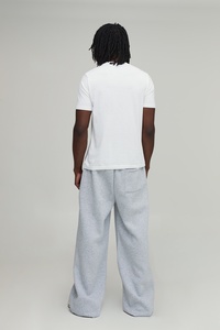 Pantalones deportivos anchos personalizados para hombre, mezcla de poliéster y algodón, estilo oversize, ropa de calle, corte holgado informal, venta al por mayor. - Product Image 6