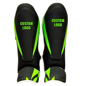 100% Genuine Leather Boxing Shin Guards High Quality Leg Protector Shin Pad Best Selling Muay Thai Training Equipment Leg Guard - Product Image 6