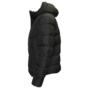 Men's Eco-Friendly <b>Lightweight</b> <b>Packable</b> Insulated Puffer Winter <b>Jacket</b> Hood <b>Waterproof</b> Windproof Front Embroidered - Product Image 2
