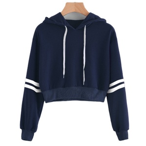 Sudaderas con capucha para mujer, top corto de alta calidad con diseño personalizado, novedad - Product Image 1