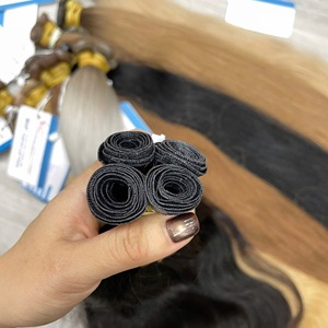 NUEVAS Extensiones de Cabello Humano Vietnamita de Primera Calidad, Sedosas, Finas, con Trama Delgada, Color Combinado, Sin Caída, Sin Enredos - Product Image 3