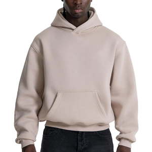 Wholesale Men Hoodie 100% Cotton Pocket Breathable Quick Dry OEM Custom Printing Factory Supply Winter <b>Thick</b> <b>Fleece</b> Sweatshirt - Product Image 2