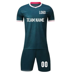 Personnalisez votre propre maillot de football avec le nom et le numéro de votre équipe, ensemble de maillot à manches courtes et short, vêtements d'entraînement sportif - Product Image 2