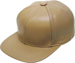 Gorra de Béisbol de Cuero Vacuno Auténtico Hecha a Mano, Acabado Vintage, Gorra Newsboy de Cuero Genuino de Alta Gama Estilo Peaky Blinders - Product Image 6