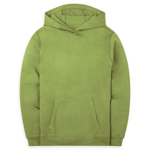 Sweat-shirt à capuche uni pour homme, en molleton de coton de qualité supérieure, style streetwear oversize avec poche kangourou, décontracté et doux - Product Image 1