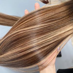 Extensiones de cabello virgen vietnamita dibujado doble directo de fábrica, trama de piel, agua profunda, onda suelta, hueso recto para trama Genius - Product Image 3