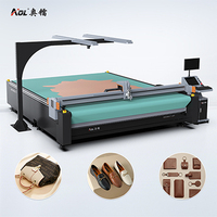 Machine de découpe de cuir artificiel en PU haute vitesse avec garantie de 3 ans, premier choix pour la confection de vêtements et de chaussures