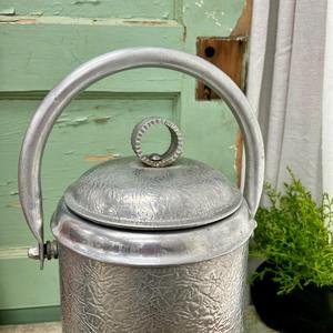 Cubo de hielo clásico de plata martillada para eventos, bodas, hoteles, clubes, bares domésticos, para enfriar bebidas y hielo, de la India - Product Image 4