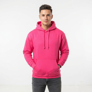 Wholesale Casual Hooded Sweatshirt Cotton French Terry Men High Quality Zip Hoodie Streetwear Style Hoodie For Men - Product Image 1