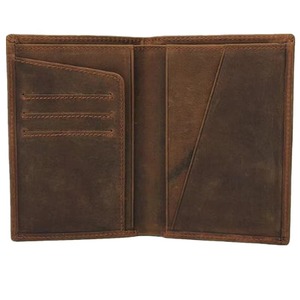 Full Grain Leather <b>Passport</b> Holder Luxury Travel <b>Wallet</b> Genuine Leather <b>Passport</b> Case Custom Logo LPH-0331 - Product Image 6