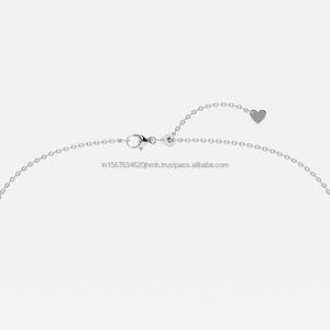 Pendentif Charme Tendance pour Femme en Or Massif 14K avec Diamant de Laboratoire Taille Brillant Certifié IGI, Bijoux de Fiançailles et de Mariage Arin Luxury - Product Image 3