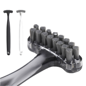 Cepillo de Lengua Extra Suave DentalCheck, Hecho en Japón, Mango de Resina de Nailon Antibacteriano, Menos Reflejo de Asfixia, Tamaño Regular, Cuidado Bucal, Dentista - Product Image 1