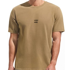 Camiseta Verde para Hombre, 100% Algodón, con Logotipo Personalizado, Impresión Serigráfica, Manga Corta, Cuello Redondo, Lisa, Informal, Estilo Urbano - Product Image 6