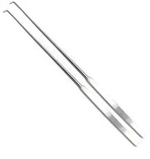 Retractor de Nervios Dandy de Acero Inoxidable Premium, Instrumento Quirúrgico Espinal para Neurocirugía, Gancho Ciego Reutilizable de 20cm con Marcas CE e ISO - Product Image 6