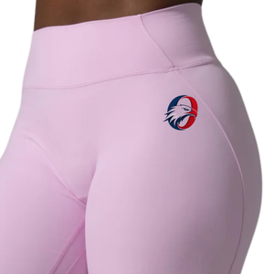 Pantalon large taille haute rose clair pour femme, extensible, idéal pour le yoga, l'entraînement, la gym, le fitness, la détente et les voyages - Product Image 3