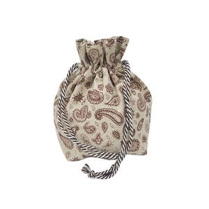 Bolsa Organizadora de Cosméticos de Yute Resistente, Bolsa de Almacenamiento de Maquillaje Natural - Product Image 6