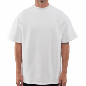 T-shirts décontractés en coton uni pour hommes – Meilleur prix, nouvelle collection, style unique, coupe classique, respirants et séchage rapide - Product Image 1