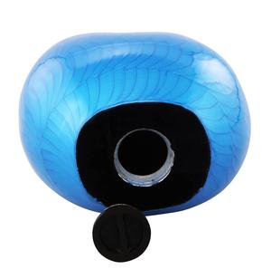 Urne funéraire en alliage métallique massif, style américain, en forme de goutte d'eau, couleur blanc et violet lavande, pour cendres humaines ou d'animaux, fournitures funéraires, urne de sépulture - Product Image 3