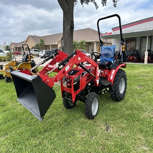 Mini-tracteurs Mahindra 4x4, tracteur à roues Mahindra 4WD 75 CV avec moteur, utilitaire agricole, chargeur frontal à vendre - Product Image 2