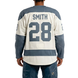 <b>Ice</b> <b>Hockey</b> <b>Jersey</b> Set Customized Men's Breathable Quick Dry Lightweight Sublimation Printed Practice <b>Jerseys</b> Wholesale - Product Image 3