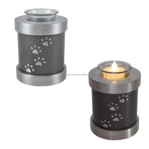 กระบอก Urns ชาแสงออกแบบอนุสรณ์ Handmade สําหรับตกแต่งบ้าน Keepsake Urns ที่ดีที่สุดอุปกรณ์งานศพราคาถูก - Product Image 3