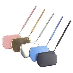 Miroir chirurgical rond portable Morje avec verre et poignée texturée pour l'inspection des cils - Product Image 2