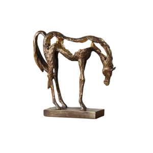 Figura Decorativa Nórdica Minimalista de Pareja, Escultura Humana Abstracta, Artesanía Artística con Base de Mármol para Hogar, Escritorio, Hotel - Product Image 2