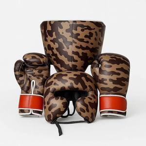 Ensemble de boxe personnalisé neuf, imprimé sur mesure, fabriqué en cuir véritable, équipement de boxe professionnel personnalisé sur mesure - Product Image 1