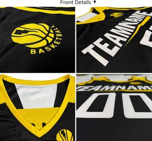 ชุดกีฬาบาสเก็ตบอลใหม่ เสื้อเจอร์ซีย์ ขายส่งจำนวนมาก สั่งทำพิเศษ พิมพ์ลายเรืองแสง แขนกุด ผ้าสแปนเด็กซ์/โพลีเอสเตอร์ ป้องกันแบคทีเรีย - Product Image 5