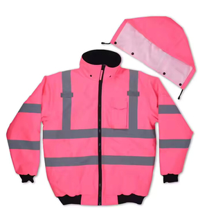 Winter Cold Weather Safety Jacket Canvas Full Sleeve Detachable <b>Working</b> Safety Jacket OEM/ODM Service Pakistan Factory Sale Men - Product Image 4