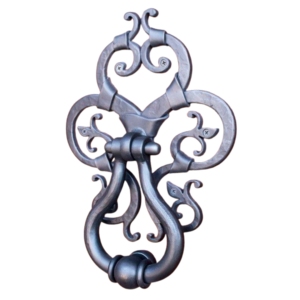 Battant de porte en fer forgé moulé fini patine aigle pour la décoration murale et d'entrée de la maison, accent décoratif pour porte et entrée. - Product Image 2