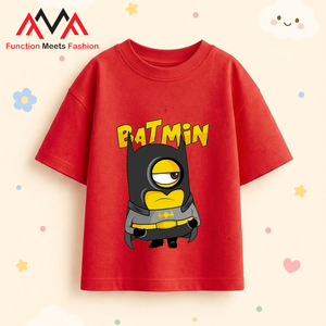 เสื้อยืดพิมพ์ลายกราฟิกสีแดงสำหรับผู้ชาย ผ้าฝ้าย 95 เปอร์เซ็นต์ สแปนเด็กซ์ 5 เปอร์เซ็นต์ ลำลอง ชายหาด สตรีทแวร์ แขนสั้น - Product Image 2