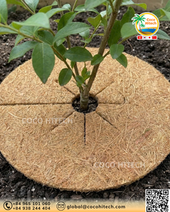 Manta de Fibra de Coco 100% Natural de 35 cm de la Mejor Calidad para Retención de Humedad, Control de Malezas, Protección de Árboles, Decoración de Plantas COCO HITECH - Product Image 2