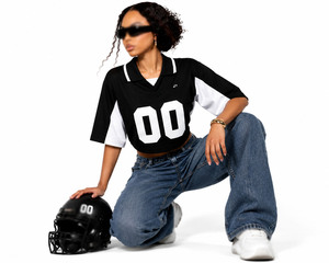 Jersey de Fútbol Americano con Cuello Corto, Ropa Deportiva Personalizada para Equipos, Fabricante de Ropa Deportiva de Marca Privada - Product Image 3