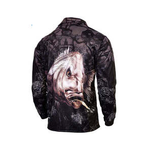 Camisetas de Pesca Personalizadas al por Mayor, Fabricante OEM, Proveedor, Producción en Masa, Ropa Transpirable con Protección UV para Exteriores - Product Image 3