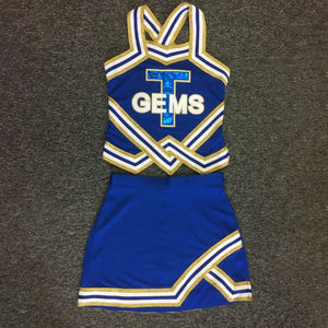 Uniformes de Porristas Sublimados Personalizados al por Mayor, Conjuntos Deportivos Transpirables y Elásticos con Logotipo - Product Image 5